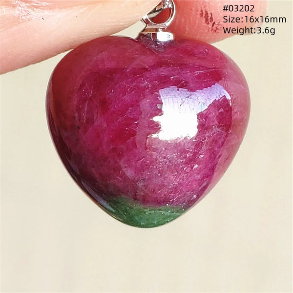 Red Ruby Zoisite Pendant-ToShay.org