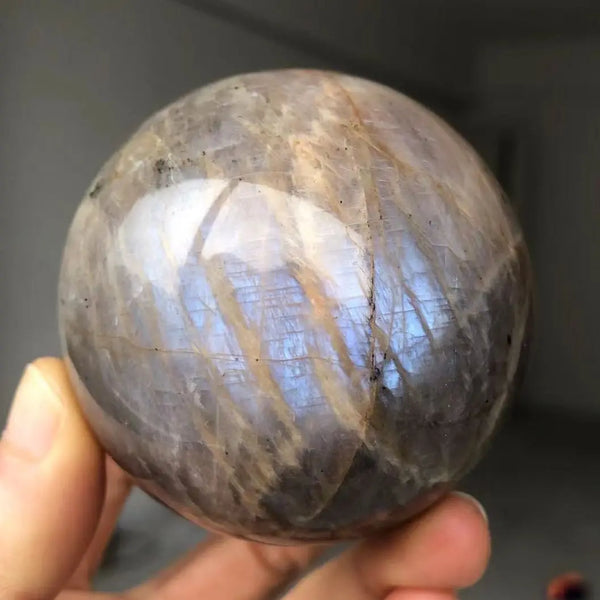 Blue Moonstone Quartz Ball-ToShay.org