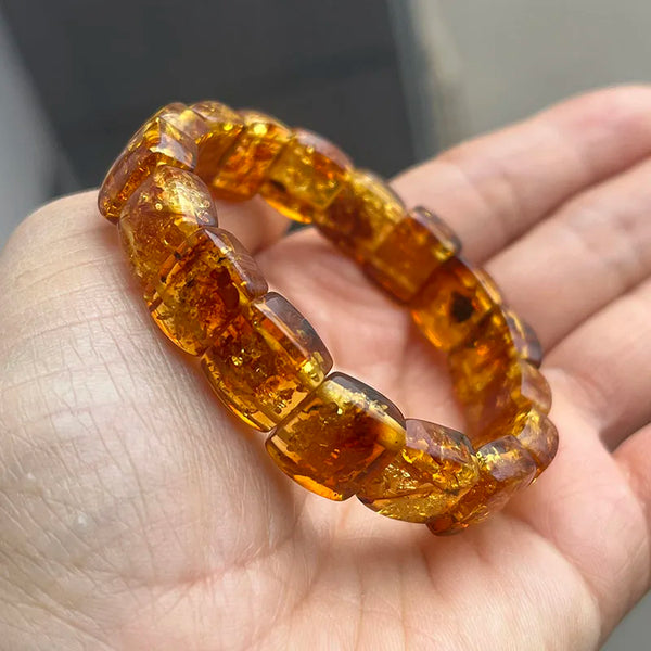 Yellow Amber Bracelet-ToShay.org