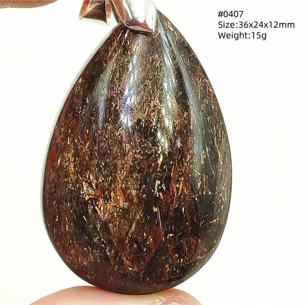 Black Rutilated Copper Quartz-ToShay.org
