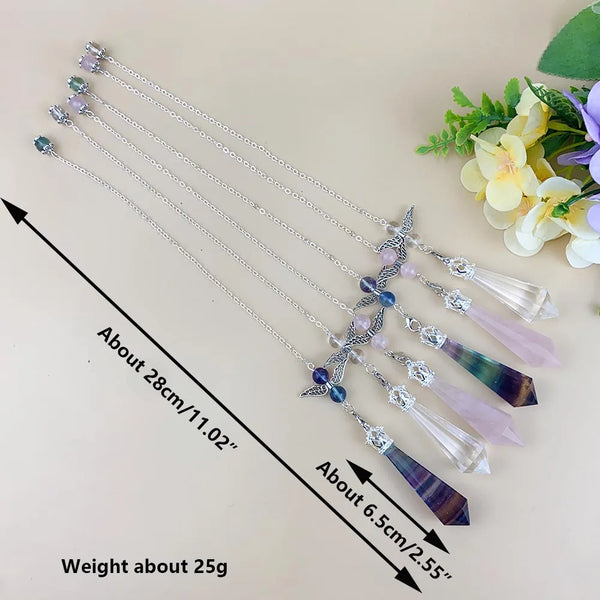 Mixed Crystal Dowsing Pendulum-ToShay.org