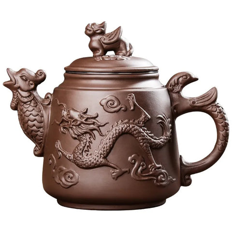 Dragon Clay Tea Pot-ToShay.org