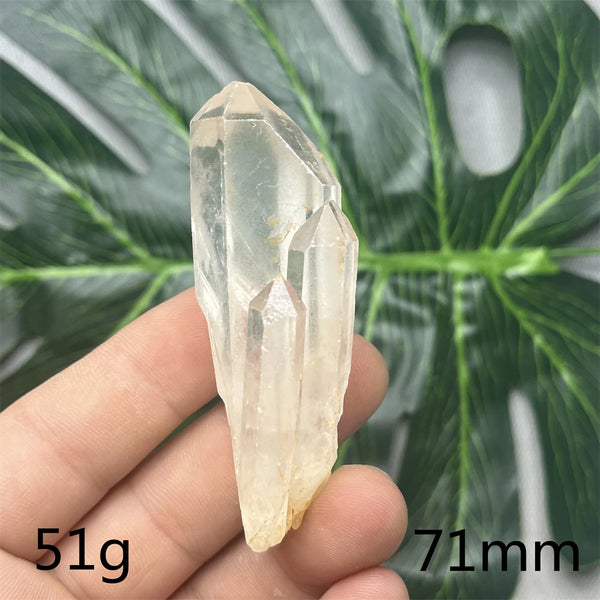Clear Pineapple Quartz Cluster-ToShay.org