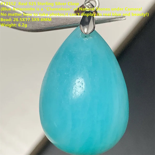 Blue Amazonite Pendants-ToShay.org