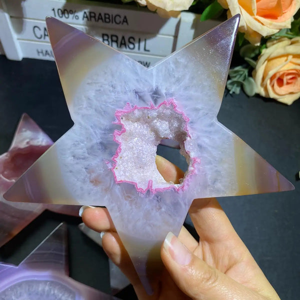 Pink Agate Star-ToShay.org