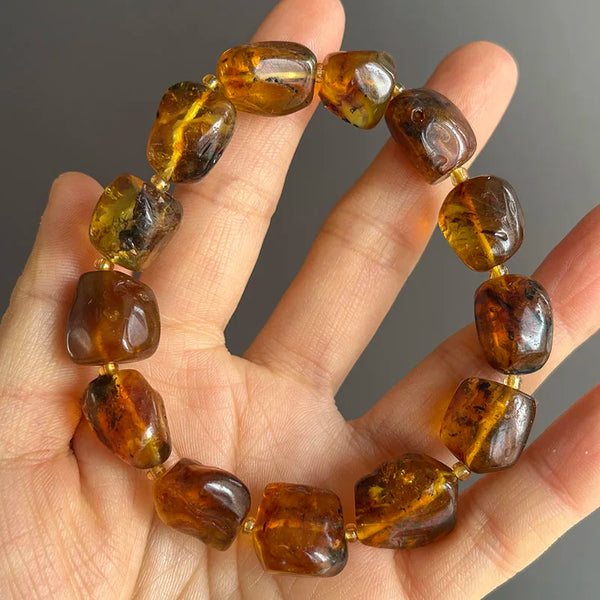 Yellow Amber Bracelet-ToShay.org