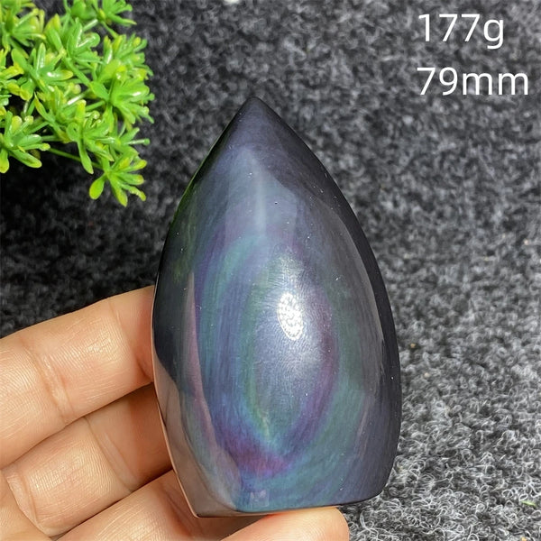 Rainbow Obsidian Torch-ToShay.org