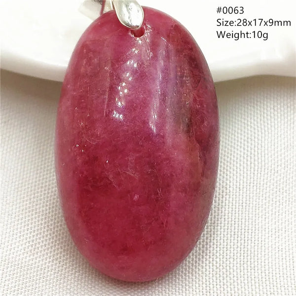 Red Rhodonite Pendant-ToShay.org