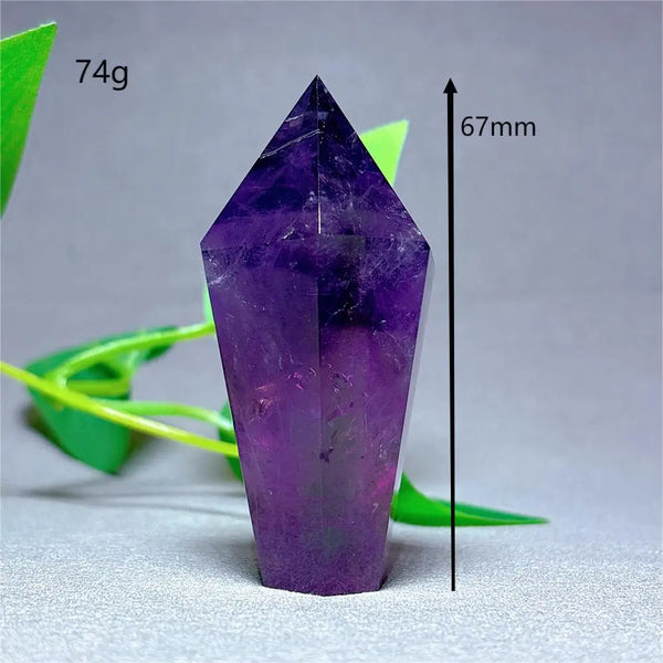 Purple Amethyst Wand Point-ToShay.org