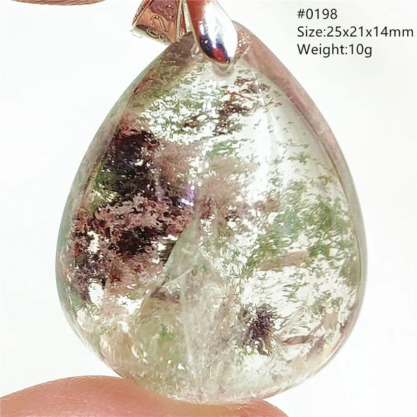 Green Phantom Quartz Pendant-ToShay.org