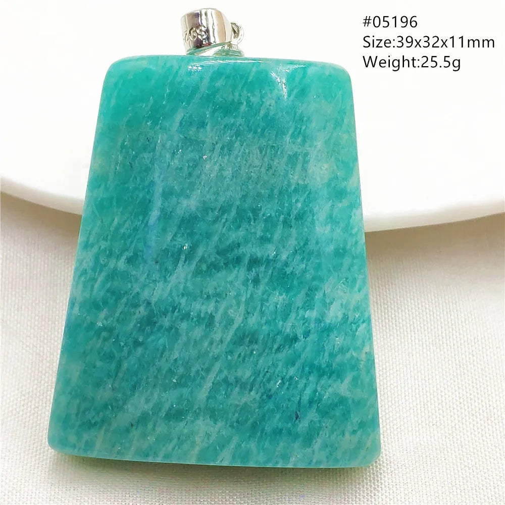Green Amazonite Pendant-ToShay.org