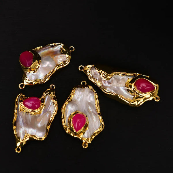 White Pearl Charms-ToShay.org