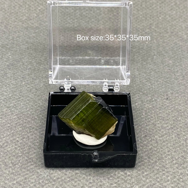 Green Tourmaline Crystal-ToShay.org