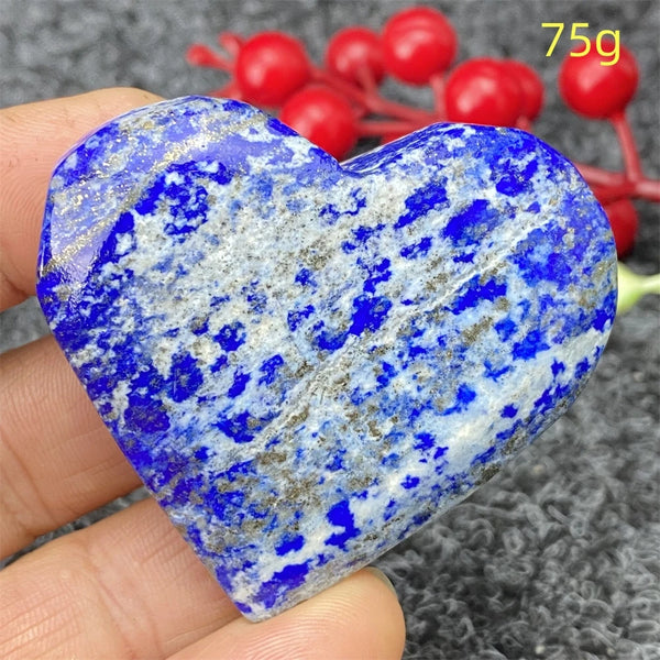 Blue Lapis Lazuli Hearts-ToShay.org