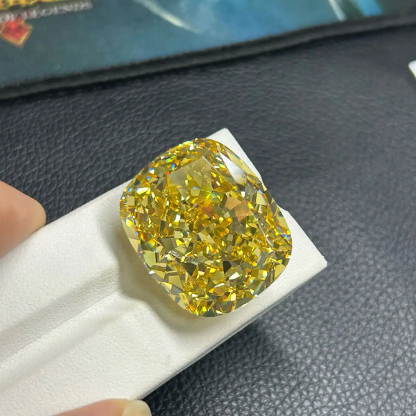 Yellow Cubic Zirconia Gemstone-ToShay.org