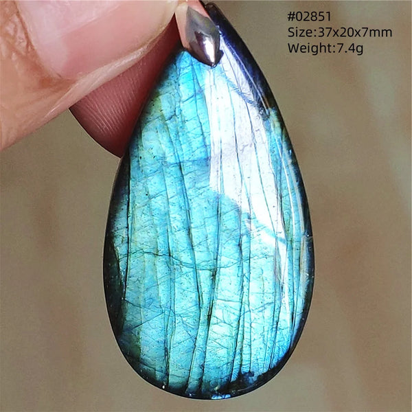 Blue Light Labradorite Pendant-ToShay.org