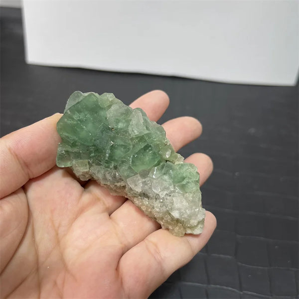 Green Fluorite Rough Crystals-ToShay.org