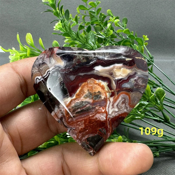 Red Agate Heart-ToShay.org