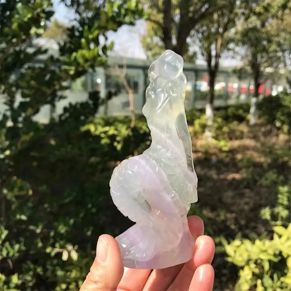 Purple Fluorite Mermaid-ToShay.org