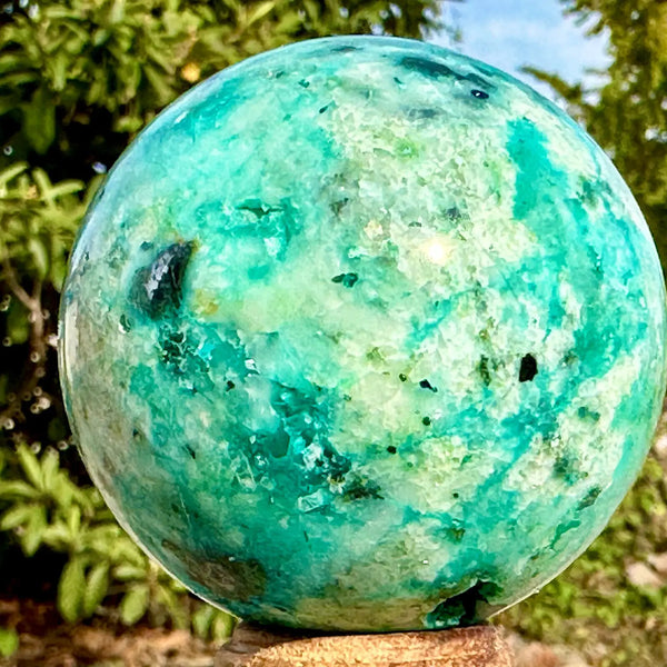 Green Amazonite Ball-ToShay.org