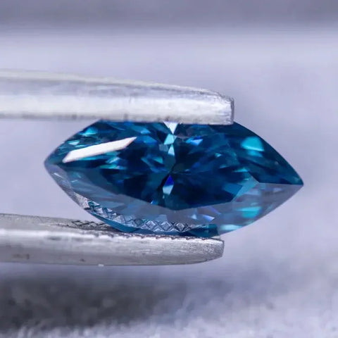 Blue Sapphire Marquise Gemstone-ToShay.org