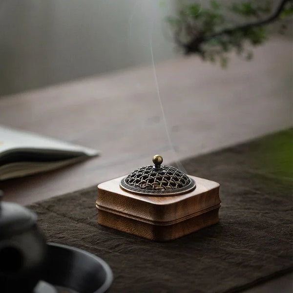 Wood Incense Burner-ToShay.org