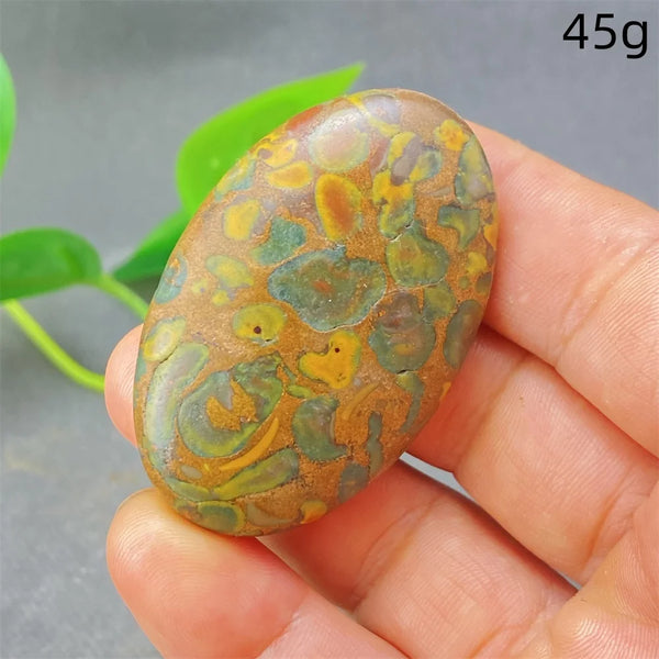 Green Rainforest Palm Stone-ToShay.org