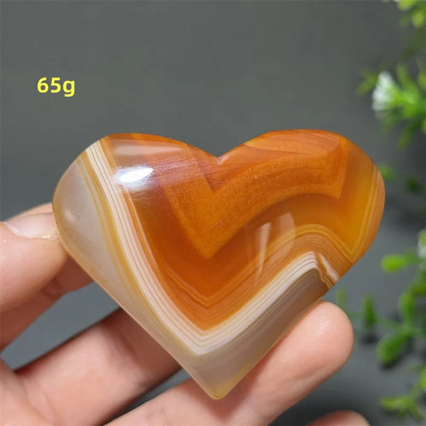 Red Agate Heart-ToShay.org