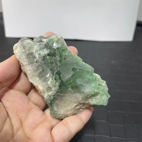 Green Fluorite Rough Crystals-ToShay.org