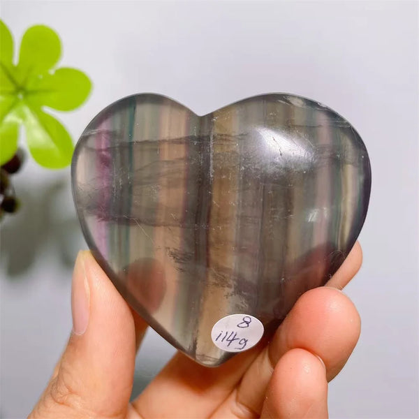 Rainbow Fluorite Hearts-ToShay.org