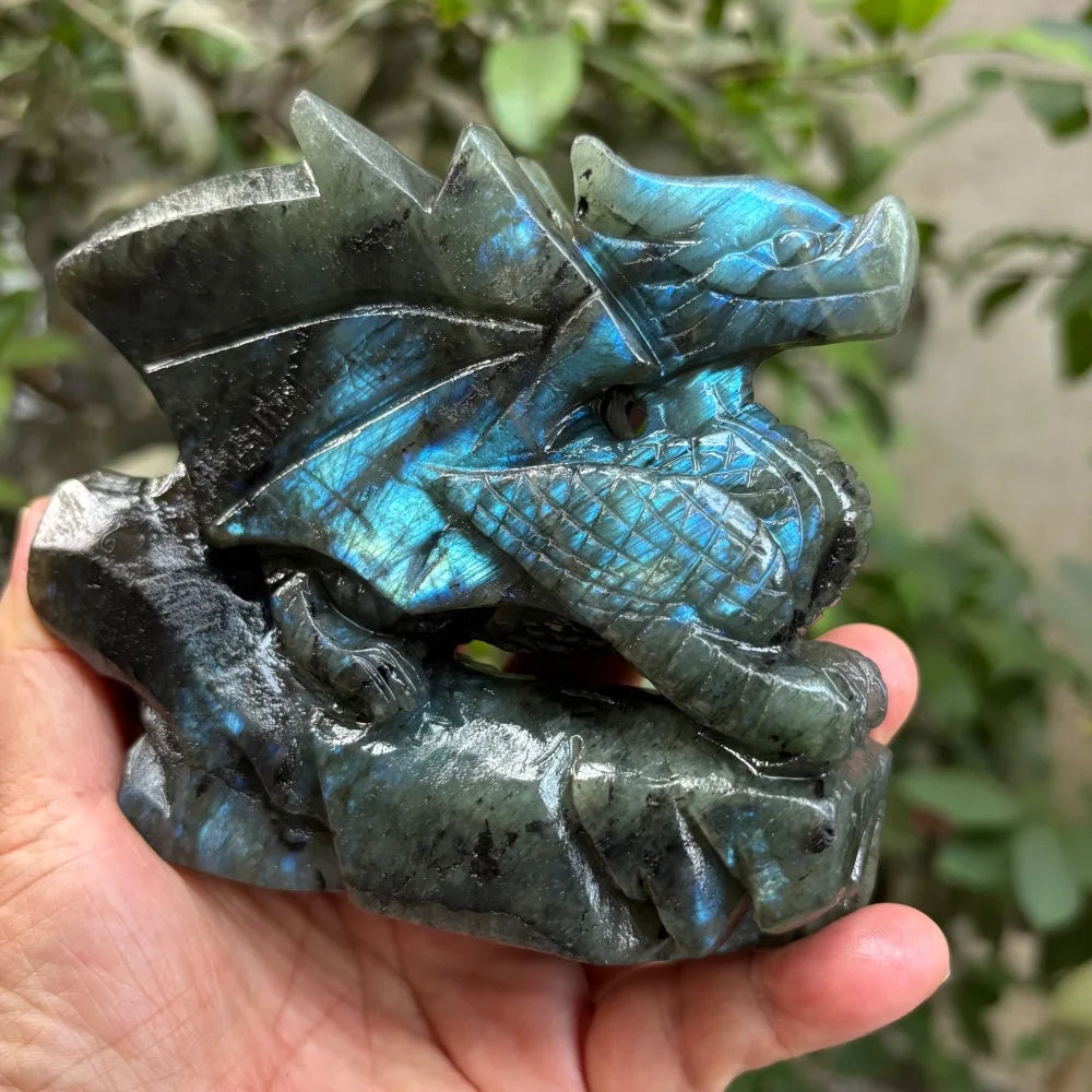 Blue Labradorite Dragon-ToShay.org