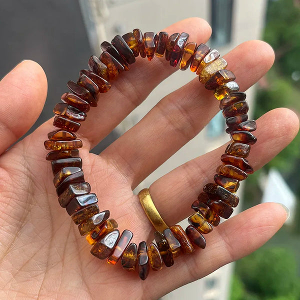 Yellow Amber Bracelet-ToShay.org