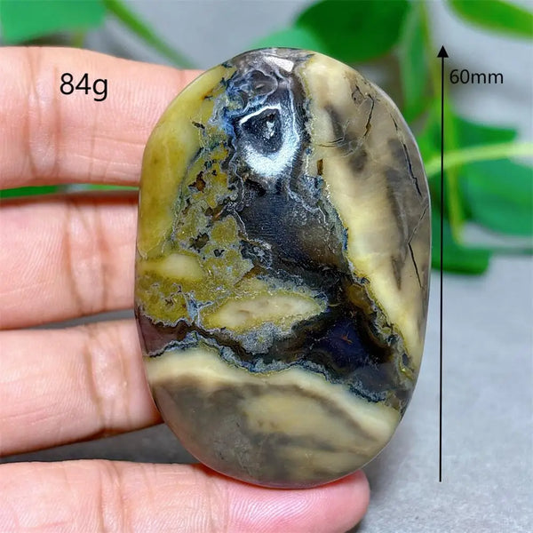 Fire Agate Palm Stone-ToShay.org