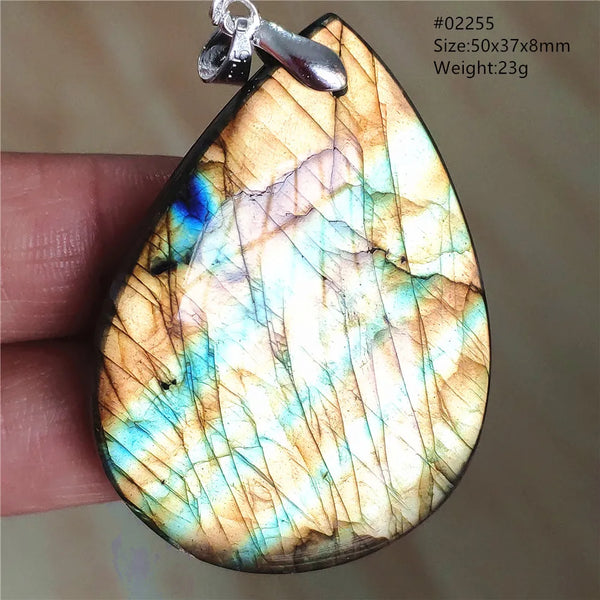 Blue Light Labradorite Pendant-ToShay.org