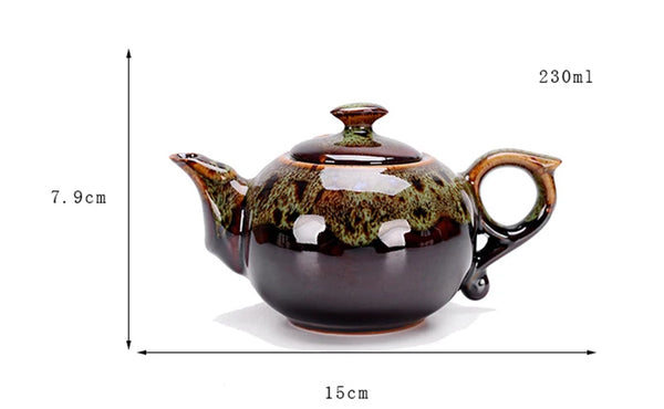 Kiln Glazed Teapots-ToShay.org