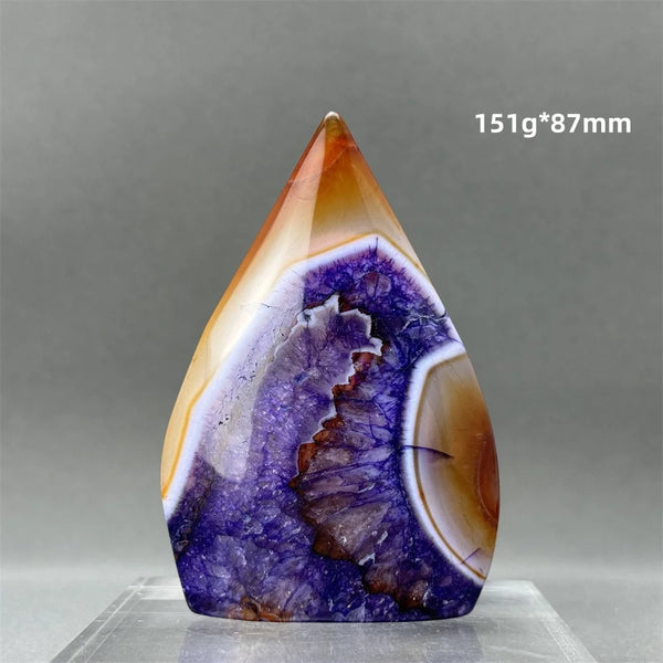 Purple Agate Torch-ToShay.org