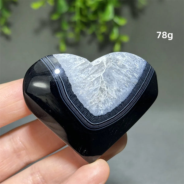 Black Agate Heart-ToShay.org