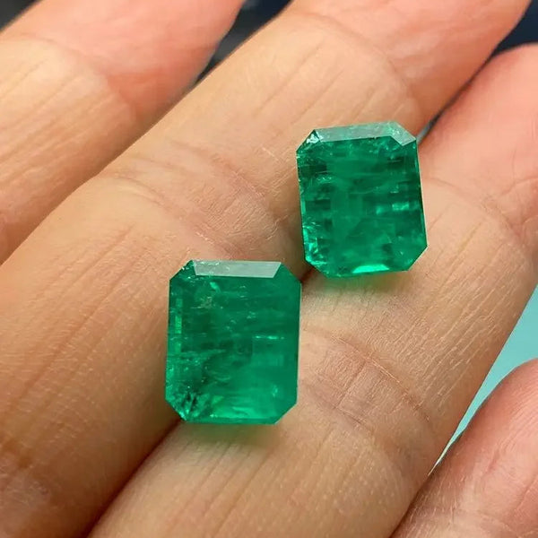 Green Crystal Cut Emerald-ToShay.org