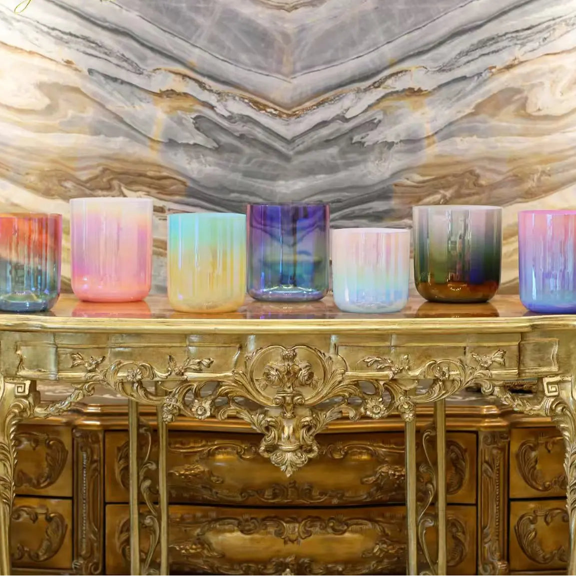 Mixed Crystal Singing Bowls-ToShay.org