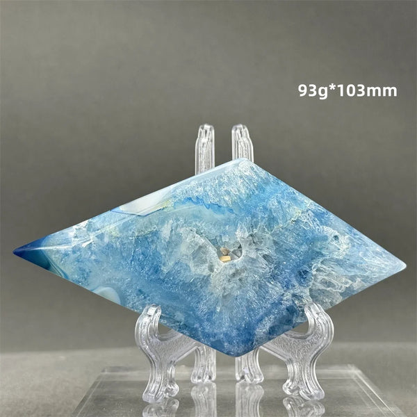 Blue Agate Rhombus-ToShay.org