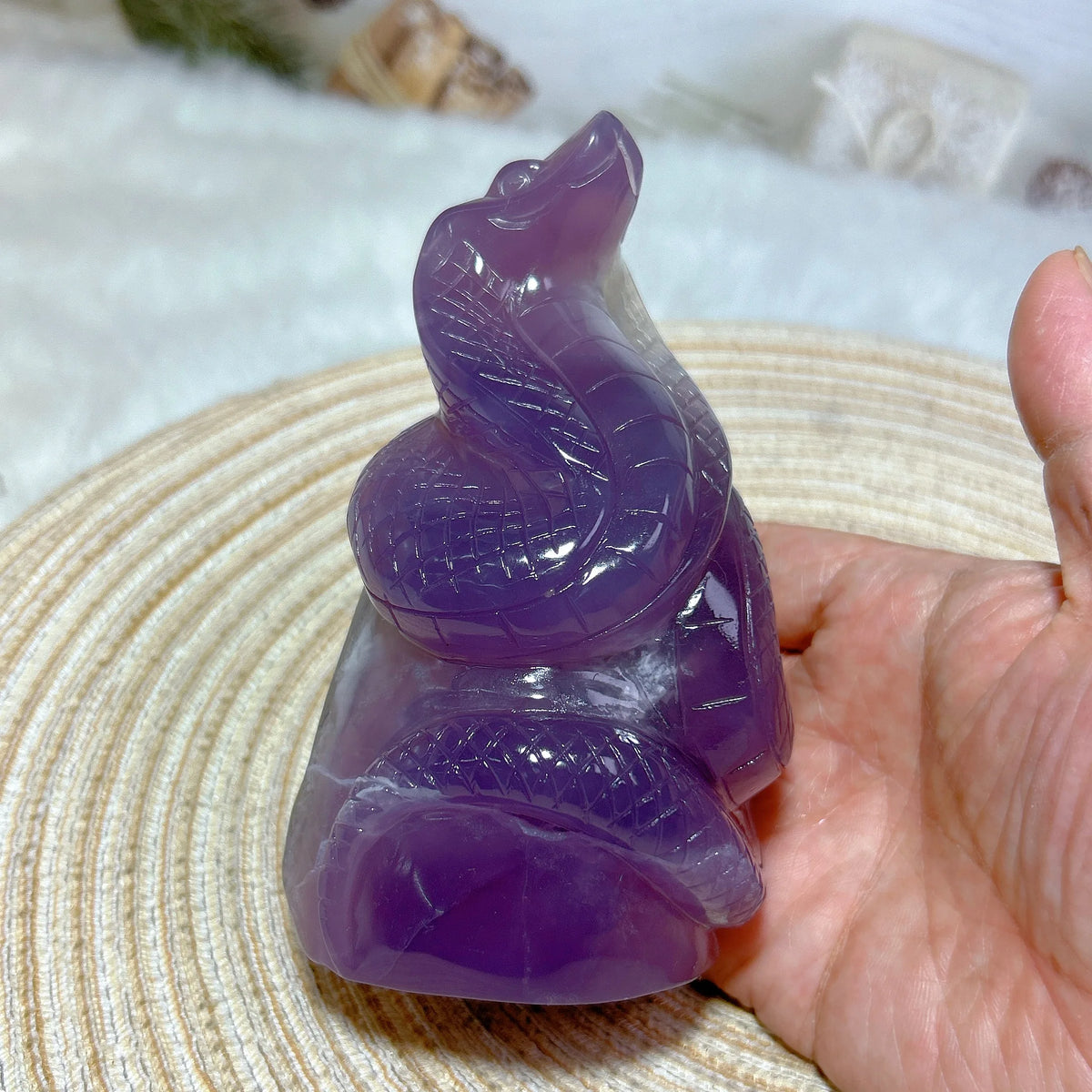 Purple Fluorite Snake-ToShay.org