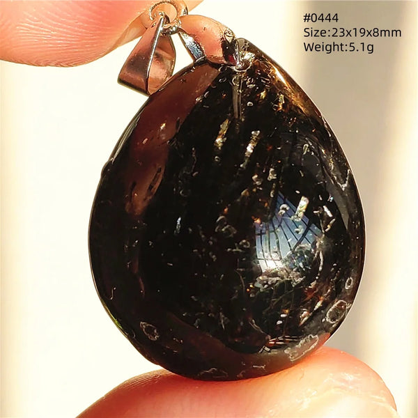 Black Rutilated Copper Quartz-ToShay.org