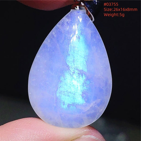 Blue Light Moonstone Pendant-ToShay.org