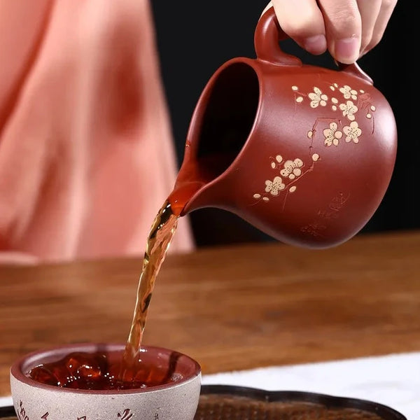Yixing Painted Clay Jug-ToShay.org