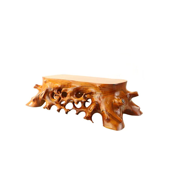 Wood Root Carved Base-ToShay.org
