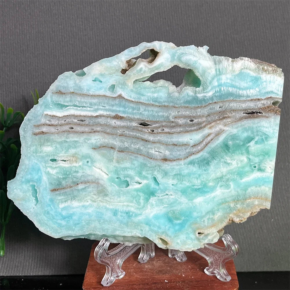 Blue Hemimorphite Slab-ToShay.org