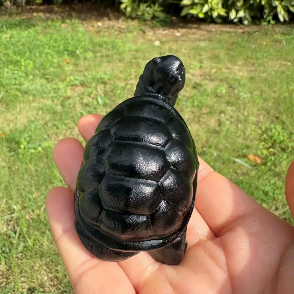 Black Obsidian Turtle-ToShay.org