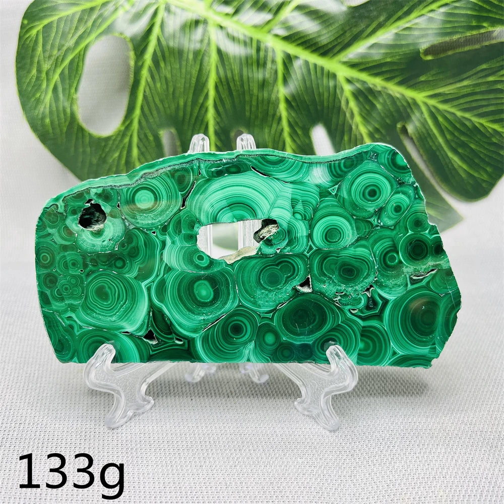 Green Malachite Slice-ToShay.org