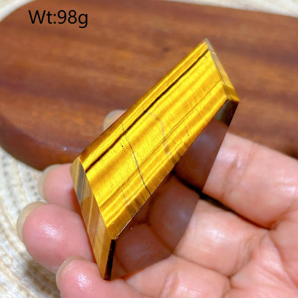 Blue Yellow Tiger Eye Stone-ToShay.org