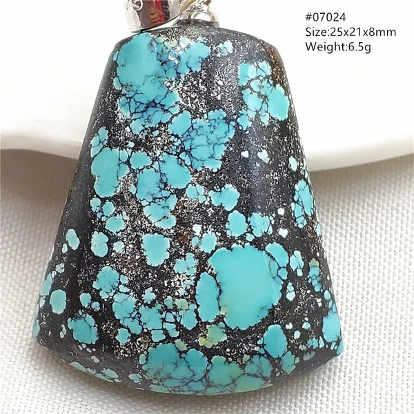 Green Turquoise Pendant-ToShay.org